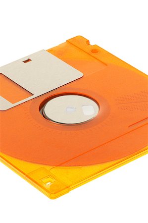 coulorfull plastic floppy disk on white background Stock Photo - Budget Royalty-Free & Subscription, Code: 400-05341337