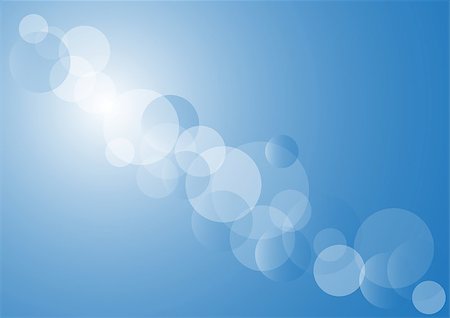 sunset ray - Abstract Background - Blurry Circles on Blue Background Photographie de stock - Aubaine LD & Abonnement, Code: 400-05341451