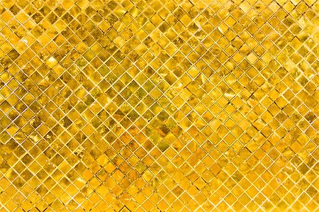 Gold tile background Stock Photo - Budget Royalty-Free & Subscription, Code: 400-05341687