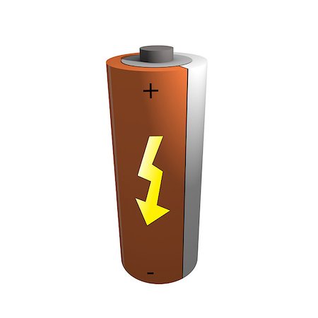 recharging batteries symbol - an 3d symbol of an battery Stock Photo - Budget Royalty-Free & Subscription, Code: 400-05342080