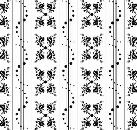 simsearch:400-05358075,k - Beautiful seamless floral pattern with polka dots Stock Photo - Budget Royalty-Free & Subscription, Code: 400-05354130