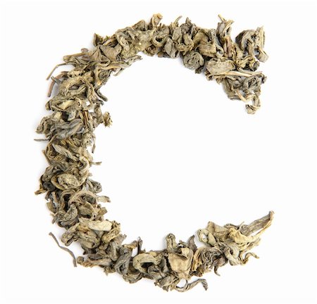 green tea alphabet - Letter C Foto de stock - Super Valor sin royalties y Suscripción, Código: 400-05354577