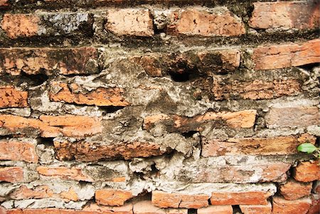 simsearch:400-04264961,k - The old brick wall background in the city Stock Photo - Budget Royalty-Free & Subscription, Code: 400-05355080