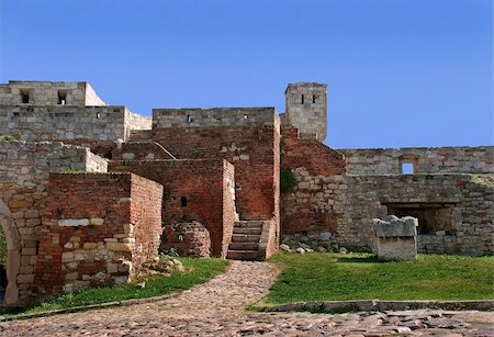 simsearch:400-05733519,k - walls of ancient fortress Kalemegdan in Belgrade, Serbia Stock Photo - Budget Royalty-Free & Subscription, Code: 400-05355113