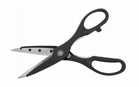 simsearch:400-05895238,k - Kitchen scissors Stockbilder - Microstock & Abonnement, Bildnummer: 400-05355565