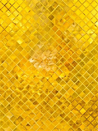 simsearch:400-05054931,k - Gold tile background Stockbilder - Microstock & Abonnement, Bildnummer: 400-05356895