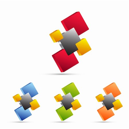 3d business icon design Fotografie stock - Microstock e Abbonamento, Codice: 400-05356947