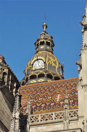 dom cathedral - Detail of Cathedral of Saint Elizabeth (slovak: Dom svatej Alzbety), Kosice, Slovakia Stock Photo - Budget Royalty-Free & Subscription, Code: 400-05357142