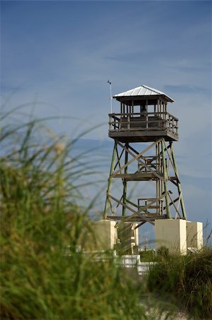 Historic World War II Watchtower at Gilbert's Bar House of Refuge, Hutchinson Island, Florida Photographie de stock - Aubaine LD & Abonnement, Code: 400-05358440