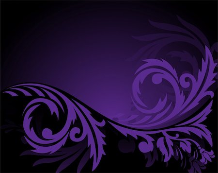 simsearch:400-05241823,k - abstract black background with horizontal purple ornament Photographie de stock - Aubaine LD & Abonnement, Code: 400-05358461