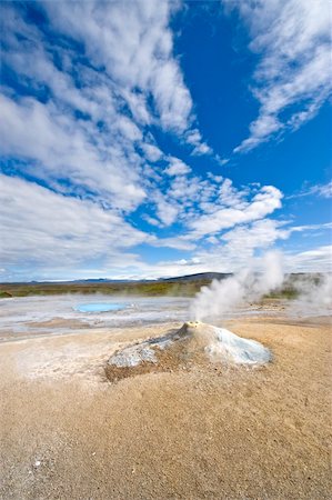 A fumarole in Hveravellir, Iceland Stock Photo - Budget Royalty-Free & Subscription, Code: 400-05358671