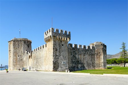 simsearch:400-04416192,k - Kamerlengo castle in Trogir Photographie de stock - Aubaine LD & Abonnement, Code: 400-05359449