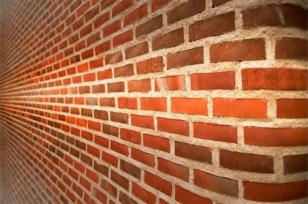 Close up of brick wall ending in infinity Stock Photo - Budget Royalty-Free & Subscription, Code: 400-05359749