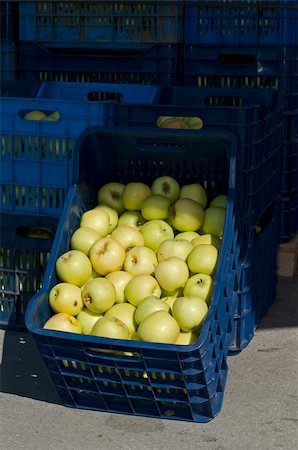 Apples in crates  in Wholesale market Foto de stock - Super Valor sin royalties y Suscripción, Código: 400-05350310