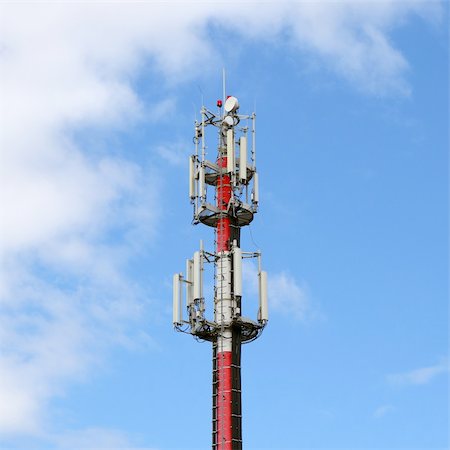 Communication tower Stock Photo - Budget Royalty-Free & Subscription, Code: 400-05350776