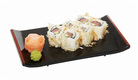 simsearch:400-06174554,k - japan trditional food - roll isolated Stockbilder - Microstock & Abonnement, Bildnummer: 400-05351954