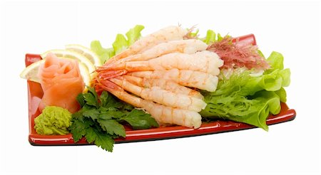 prepared and delicious sushi sashimi Stock Photo - Budget Royalty-Free & Subscription, Code: 400-05352021