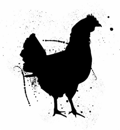 simsearch:400-04707619,k - grungy chicken Stock Photo - Budget Royalty-Free & Subscription, Code: 400-05352352