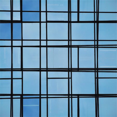 sirylok (artist) - Abstract facade lines and glass reflection on modern building. Architectural detail. Fotografie stock - Microstock e Abbonamento, Codice: 400-05352371