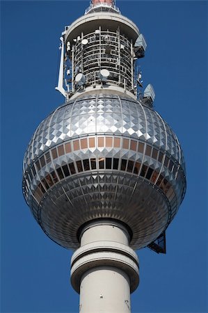 simsearch:400-06866456,k - Closeup of the observation deck of the Berlin TV tower Fotografie stock - Microstock e Abbonamento, Codice: 400-05352594