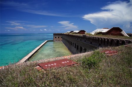 simsearch:400-05356679,k - Historic Fort Jefferson, Dry Tortugas National Park, Florida Keys Foto de stock - Royalty-Free Super Valor e Assinatura, Número: 400-05353720