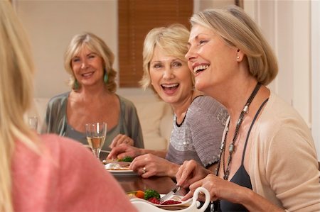 simsearch:400-05364195,k - Friends At A Dinner Party Stock Photo - Budget Royalty-Free & Subscription, Code: 400-05364228