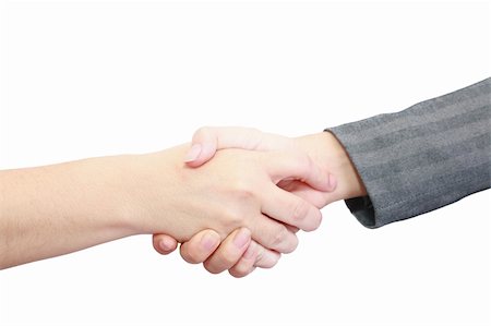 closeup of people shaking hands Stock Photo - Budget Royalty-Free & Subscription, Code: 400-05366541