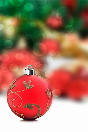 simsearch:400-05359450,k - Christmas decorations under a christmas tree with space for text Stock Photo - Budget Royalty-Free & Subscription, Code: 400-05367196