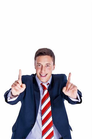 Boss making a warning gesture Stock Photo - Budget Royalty-Free & Subscription, Code: 400-05367289