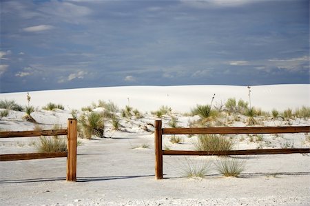 White Sands National Monument in Southern New Mexico Photographie de stock - Aubaine LD & Abonnement, Code: 400-05368113