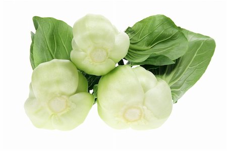 simsearch:400-05369871,k - Bok Choy on White Background Stock Photo - Budget Royalty-Free & Subscription, Code: 400-05368215