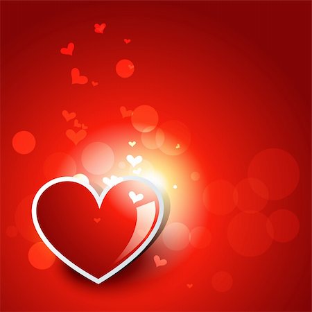 simsearch:400-05368256,k - beautiful creative vector heart background design Stock Photo - Budget Royalty-Free & Subscription, Code: 400-05368228