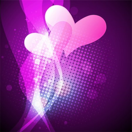 simsearch:400-05368256,k - beautiful heart background design art. Eps10 vector Stock Photo - Budget Royalty-Free & Subscription, Code: 400-05368258