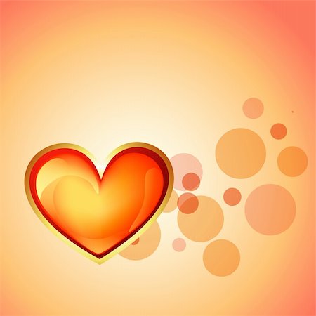 simsearch:400-05368256,k - stylish vector heart background design Stock Photo - Budget Royalty-Free & Subscription, Code: 400-05368267