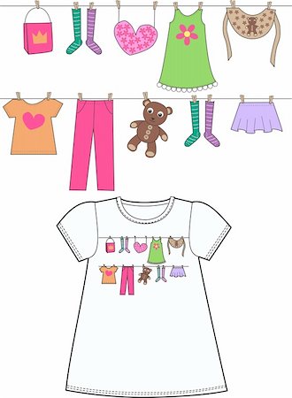 simsearch:400-05875966,k - pattern for childrens clothes Foto de stock - Super Valor sin royalties y Suscripción, Código: 400-05368413