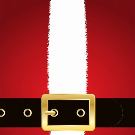 Close up of the coat and belt of Santa Claus Stock Photo - Budget Royalty-Free & Subscription, Code: 400-05368635