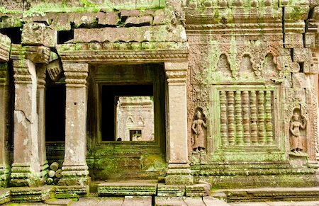 Ruins of the temples, Angkor Wat, Cambodia Foto de stock - Royalty-Free Super Valor e Assinatura, Número: 400-05360142