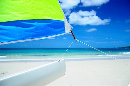 puerto victoria - white sand beach Photographie de stock - Aubaine LD & Abonnement, Code: 400-05360279