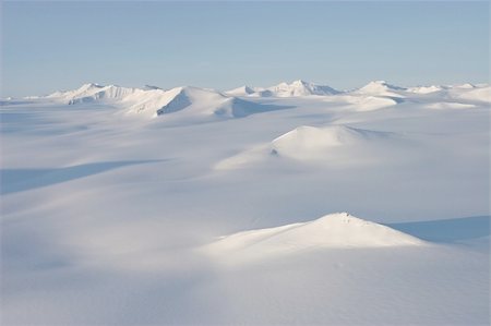 simsearch:400-05361285,k - Arctic mountain landscape - mountains, glaciers, sea, ice Photographie de stock - Aubaine LD & Abonnement, Code: 400-05361410