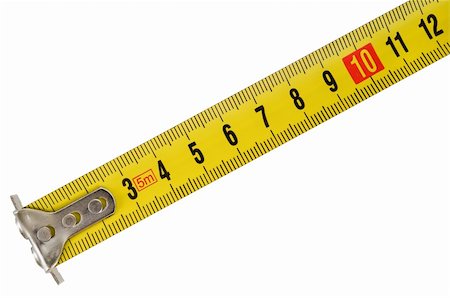 simsearch:400-06472161,k - building measuring tools (tape) on a white background Stock Photo - Budget Royalty-Free & Subscription, Code: 400-05361694