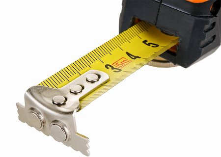 simsearch:400-06472161,k - building measuring tools (tape) on a white background Stock Photo - Budget Royalty-Free & Subscription, Code: 400-05361695