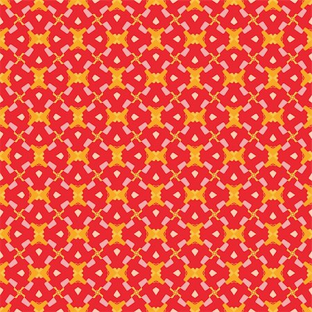 Geometric pattern (seamless) in pink, red, orange, yellow Stock Photo - Budget Royalty-Free & Subscription, Code: 400-05363534