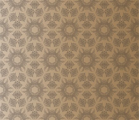 simsearch:400-08336301,k - Stylish design with seamless lace on an (editable) brown background Fotografie stock - Microstock e Abbonamento, Codice: 400-05363558