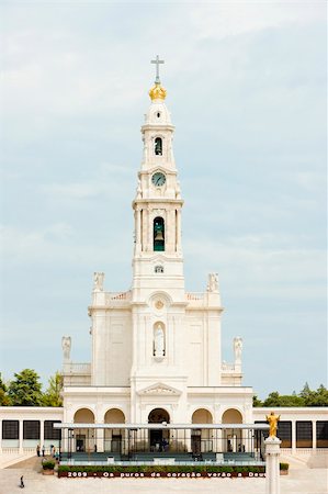 Sanctuary of Our Lady of Fatima, Fatima, Estremadura, Portugal Stock Photo - Budget Royalty-Free & Subscription, Code: 400-05374020