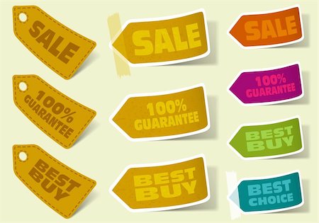 simsearch:400-05920208,k - Collect Sticker and Tags, element for design, eps10 vector illustration Stockbilder - Microstock & Abonnement, Bildnummer: 400-05374082