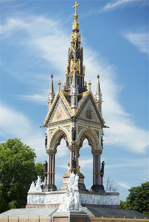 Albert Memorial, London, England Foto de stock - Super Valor sin royalties y Suscripción, Código: 400-05374528