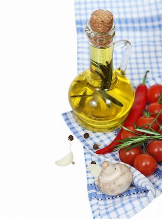 dashapetrenko (artist) - Vegetables still life  on checkered background Fotografie stock - Microstock e Abbonamento, Codice: 400-05374579