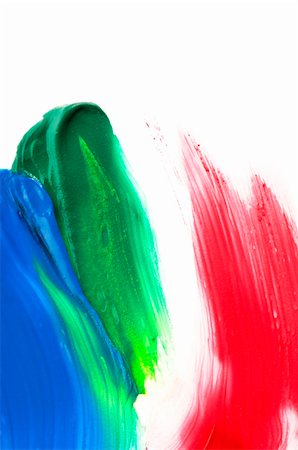 photography paint pigments - paints on the white paper Stock Photo - Budget Royalty-Free & Subscription, Code: 400-05375007