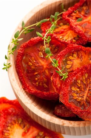 séché (soleil) - Italian sun dried tomatoes Photographie de stock - Aubaine LD & Abonnement, Code: 400-05375019