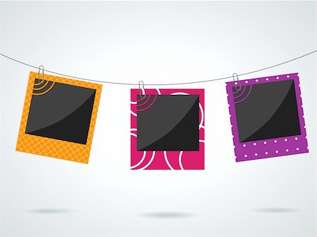 Vector photo frames Stock Photo - Budget Royalty-Free & Subscription, Code: 400-05375546